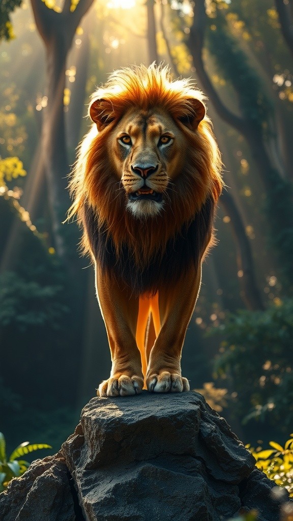 शेर की तरह साहसी और वफादार बनें