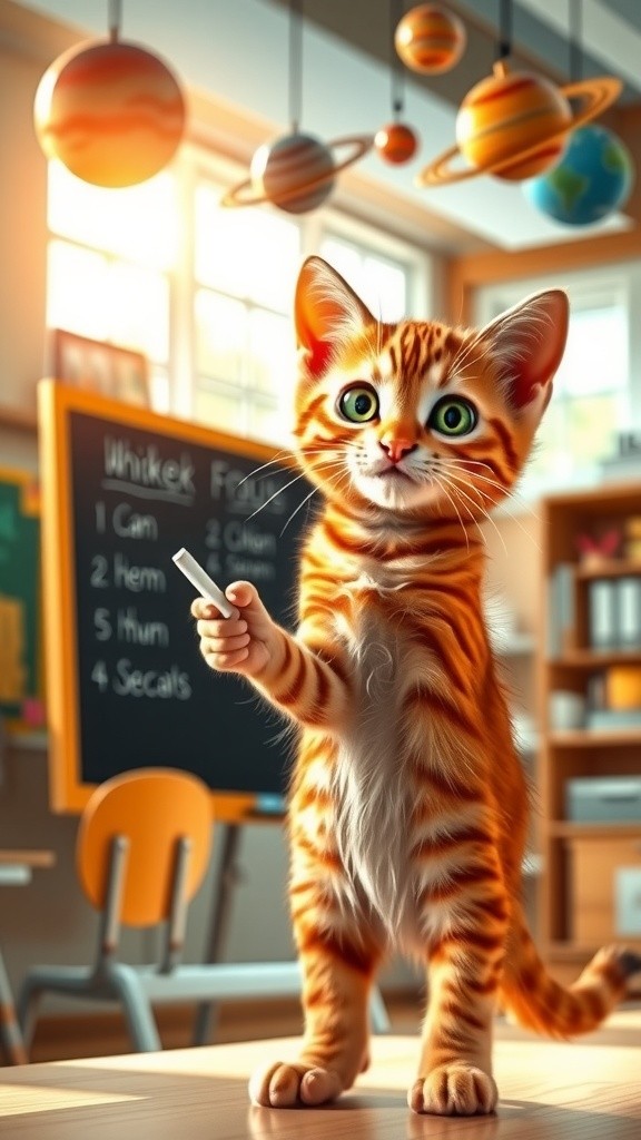 Billi Teacher ka Solar System Parichay