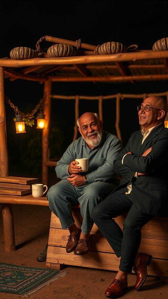 Obrolan Bapak-Bapak di Pos Ronda Pasca Shalat Isya