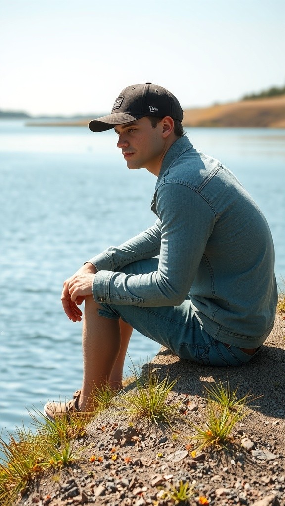 Riley dan Ikan Berbicara di Danau Cedar