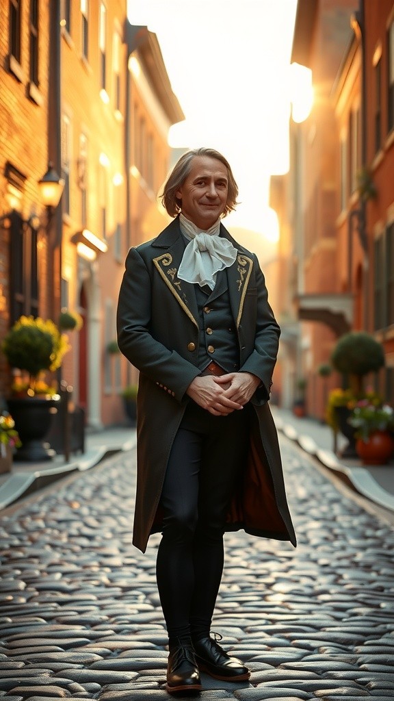 Franklin's Time Warp: A Journey to Modernity