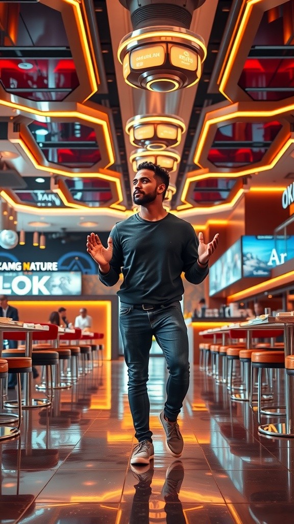 Restoran Otomatis dan Robot Pelayan