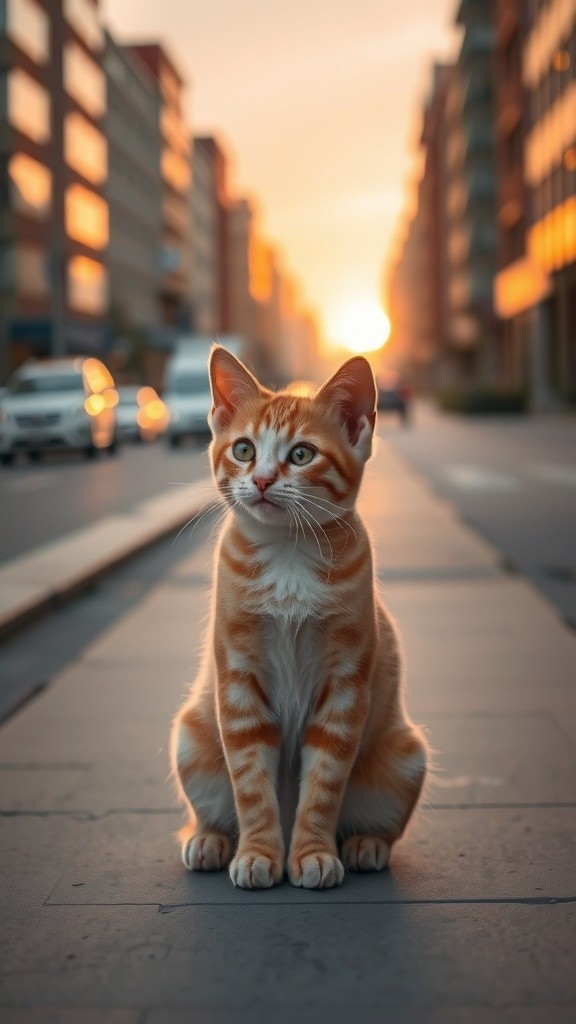 A Cat's Unwavering Loyalty: Waiting for its Owner (copy)