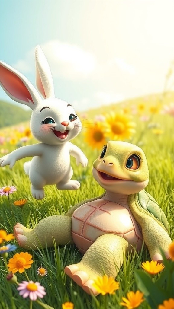 Friends' Festive Fun in the Meadow