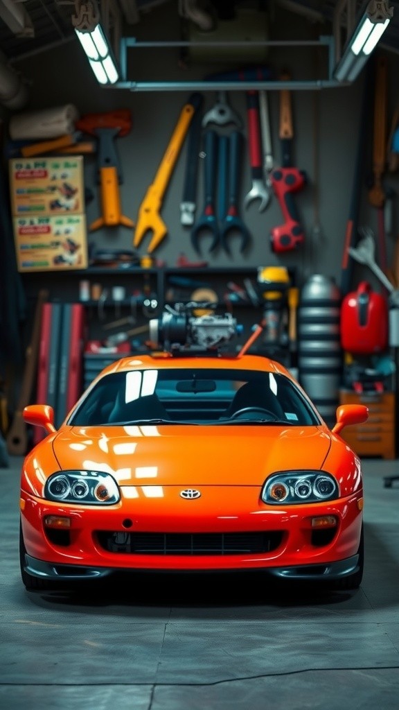 El Legendario Toyota Supra MK IV: Poder y Tuning del 2JZ-GTE