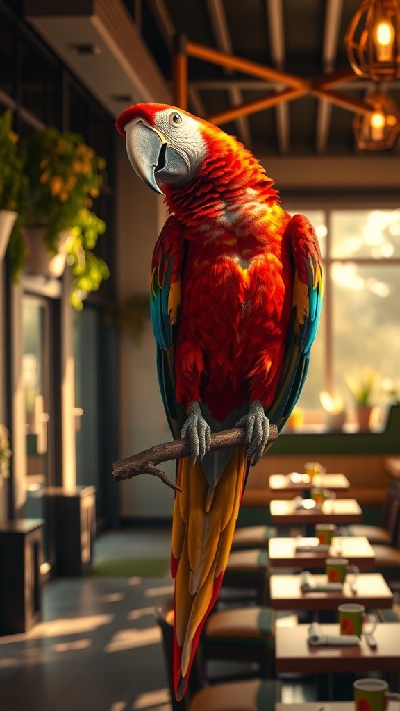 Blue's Escape: A Budgie's Journey to Freedom