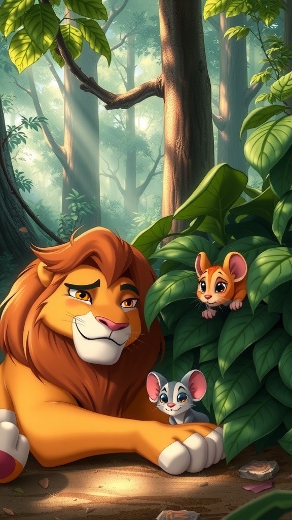 The Lion and the Mouse