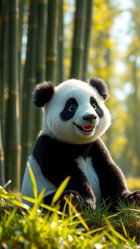 A Panda's Friendship: From Loneliness to Laughter