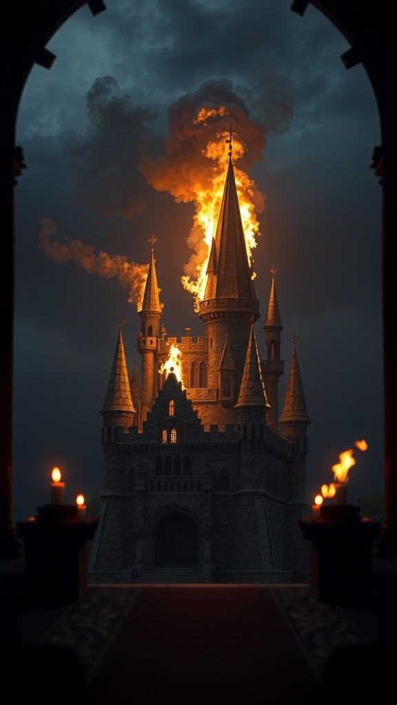 Kemarahan Sang Raja: Membakar Ilmu Untuk Tahta