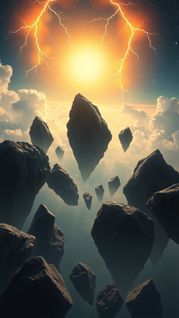 Celestial Storm: The Masked Boy's Awakening