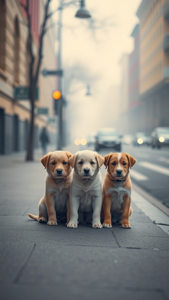 भूख और उम्मीद: पपी तीन दोस्तों की कहानी