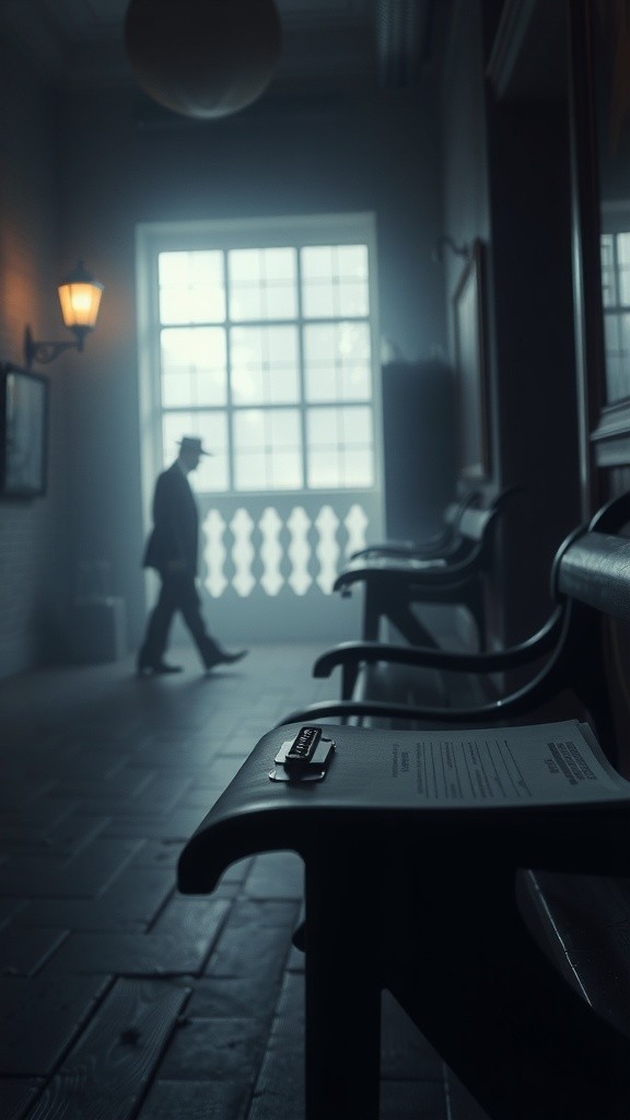 The Haunting Figure on California Street