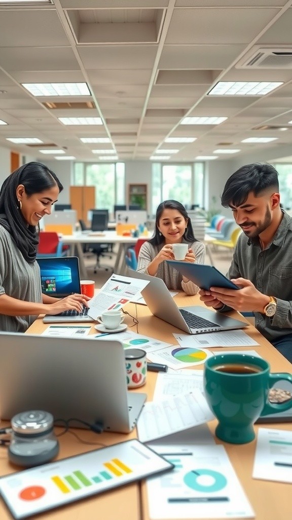 قوة التعاون في إنجاز المشاريع