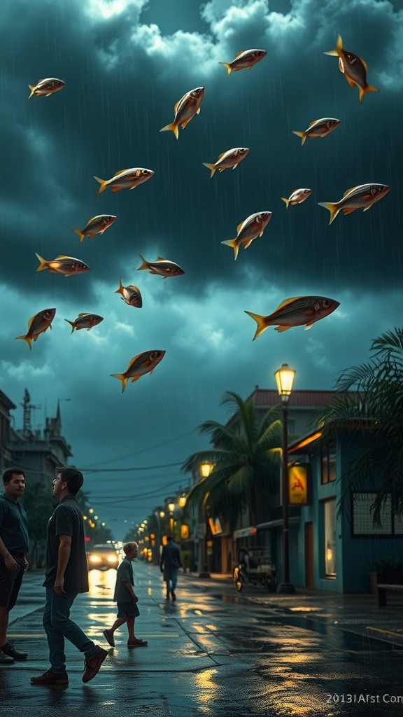 Hujan Ikan di Yoro, Honduras!