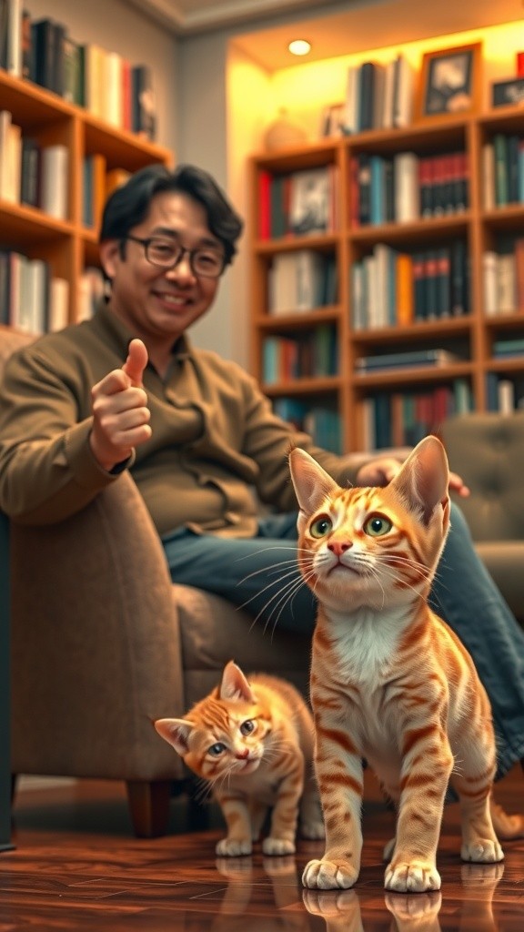 Kucing Cerdas: Menunggu Gaji Cair