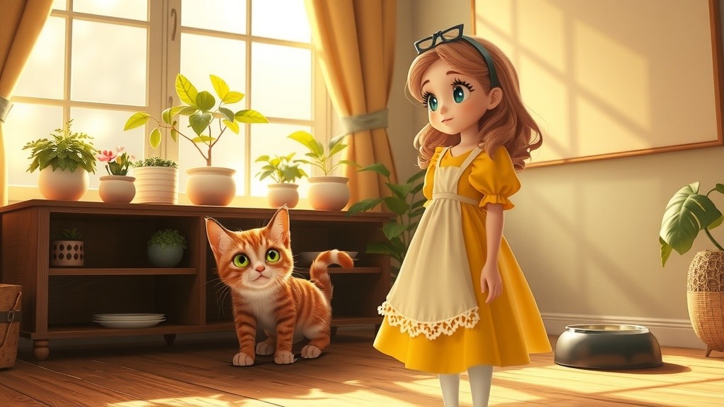 Rara dan Meong: Persiapan Presentasi