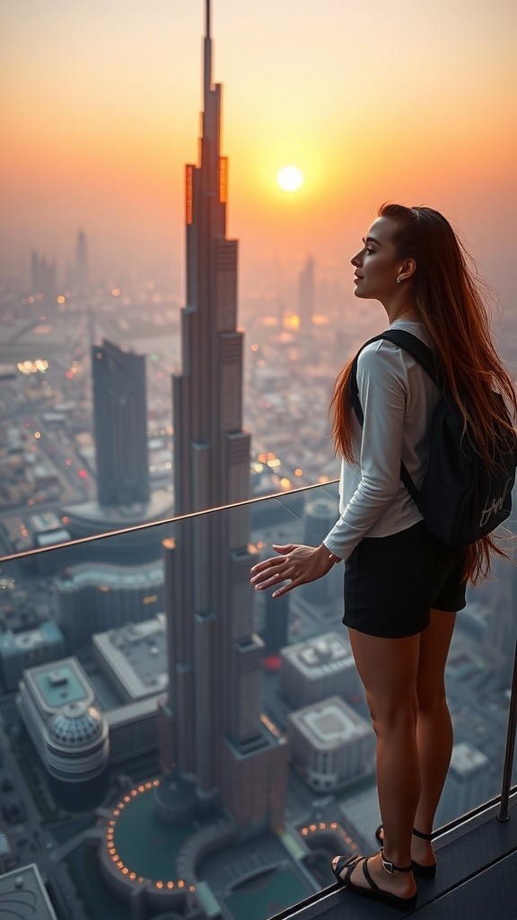 Between Despair and Hope: A Heartbreaking Moment at Burj Khalifa