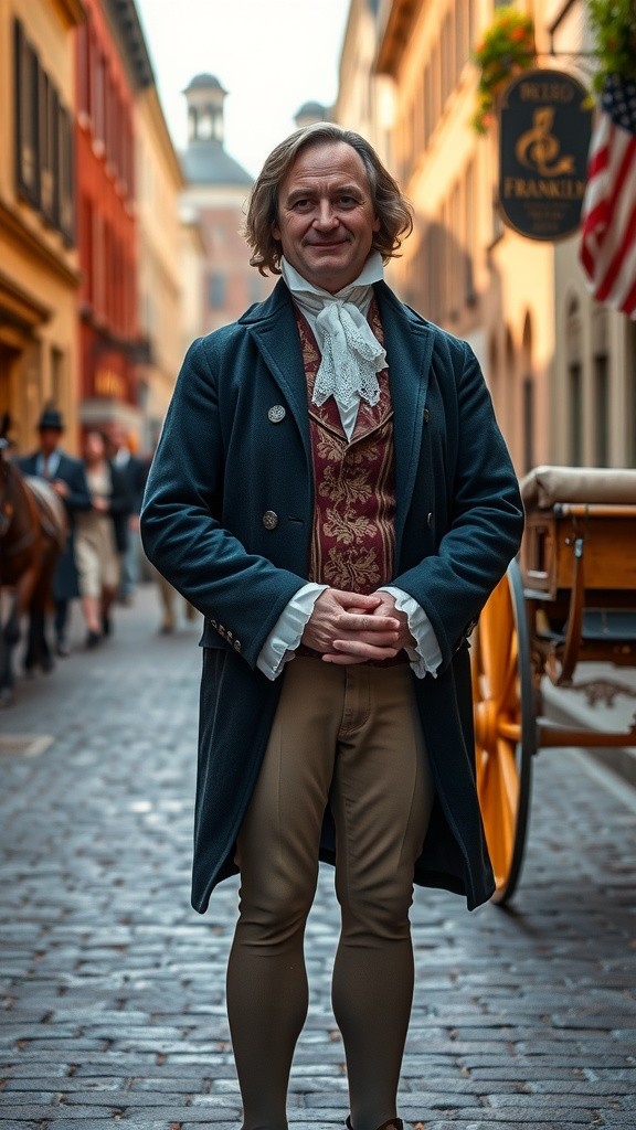 Benjamin Franklin: A Journey Through Time to the Age of Smartphones!