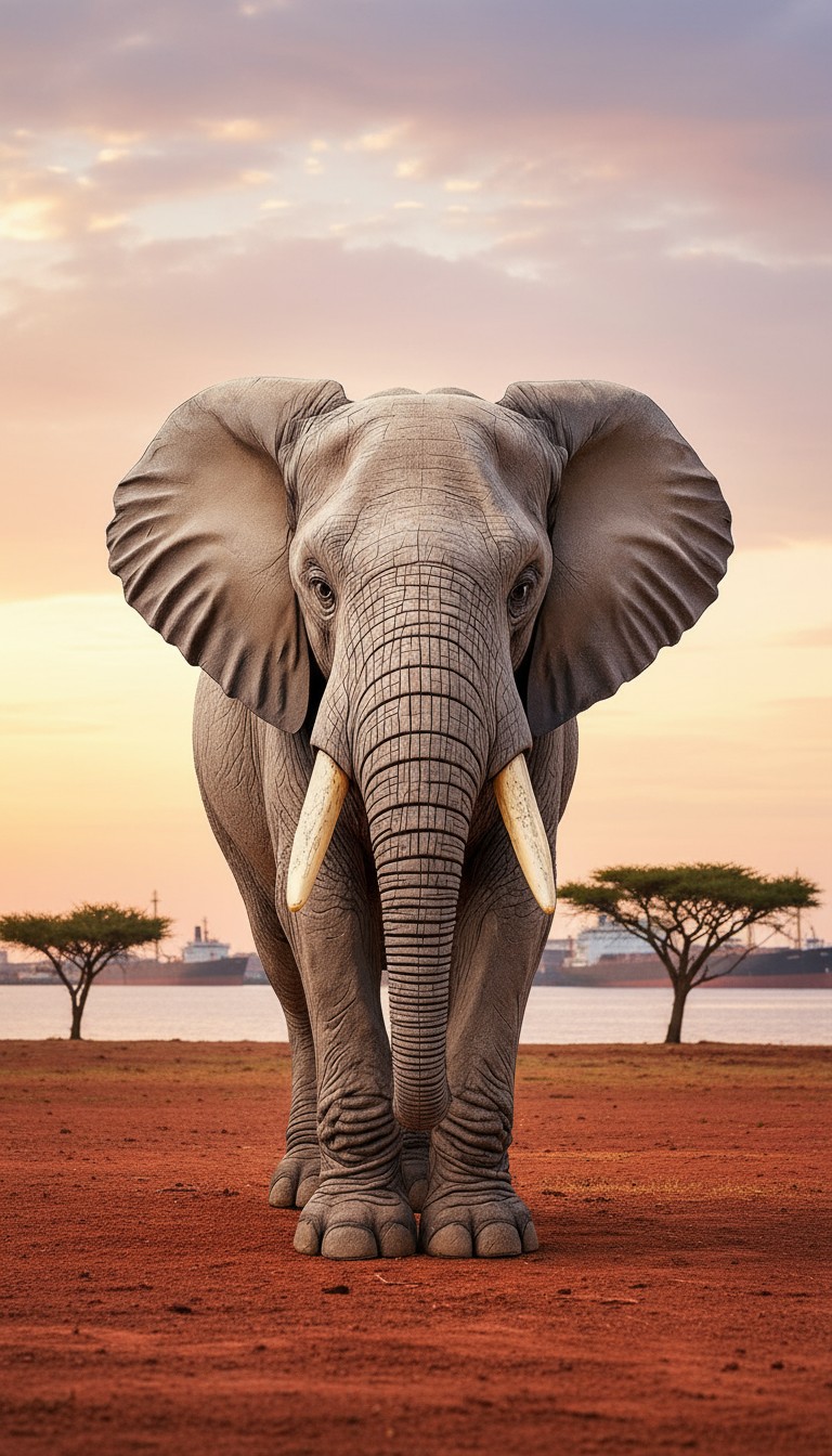 Tides of Memory: An Elephant's Journey from Africa to Baltimore