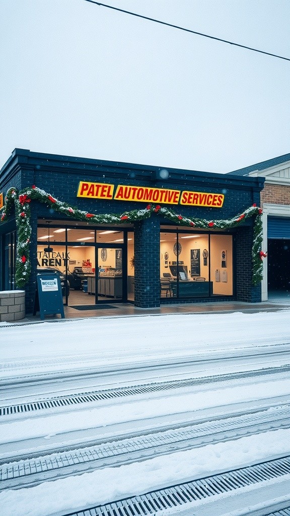 Chill Winter Vibes: Instagram Reels Ad for Patel Automotive Services