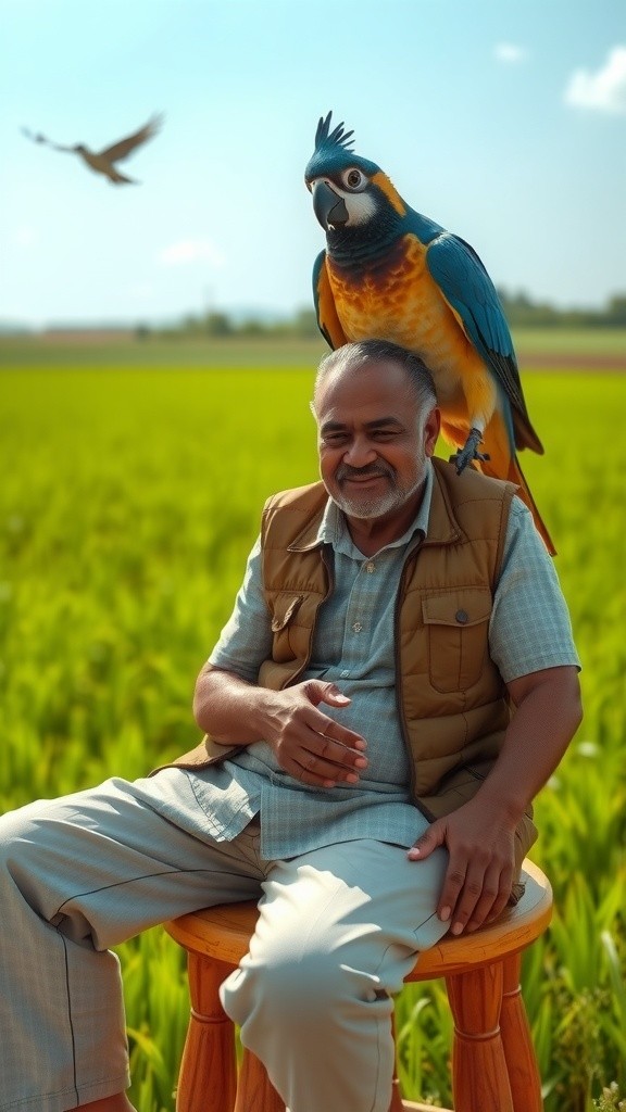 Kisan aur Kabutar ki Dosti