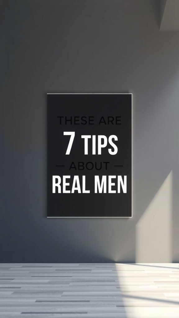 7 Timeless Truths Defining a Real Man
