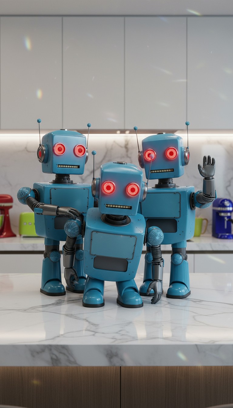 Meet the Kitchen Crew: Appliances with Personality!