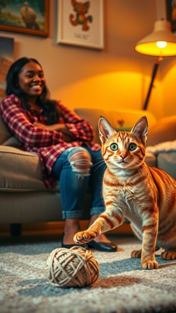 Kucing Pintar yang Tak Mau Bangun!