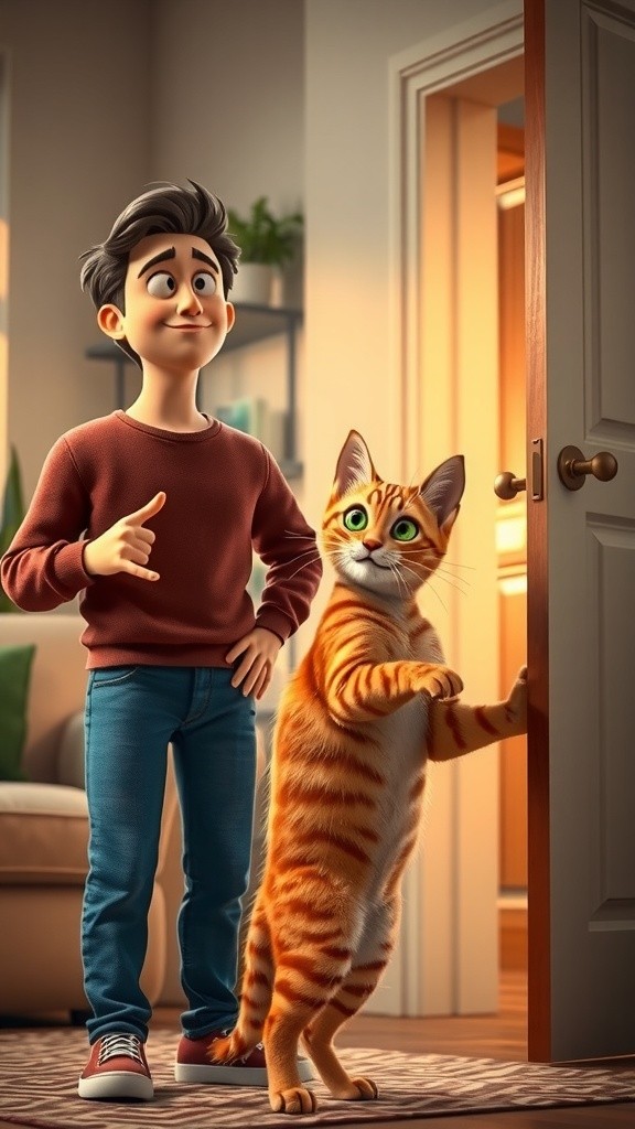 Kucing Pintar yang Pergi Dua tahun