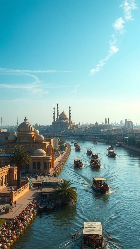 Keindahan Baghdad di Masa Keemasan Abbasiyah