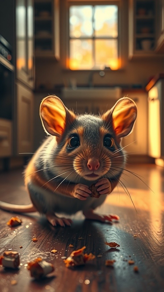 Adventures of a Mouse in a Giant House