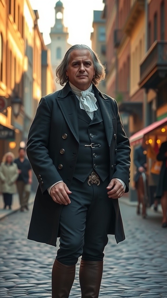 Benjamin Franklin: A Time Traveler's Encounter with Modern Marvels