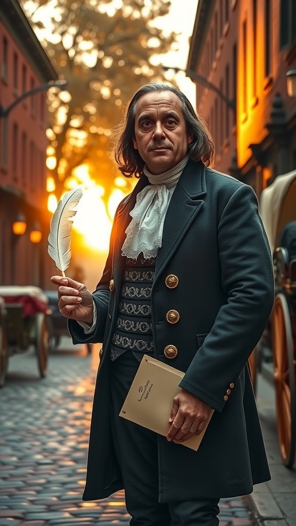 Benjamin Franklin: A Journey Through Time and Technology!