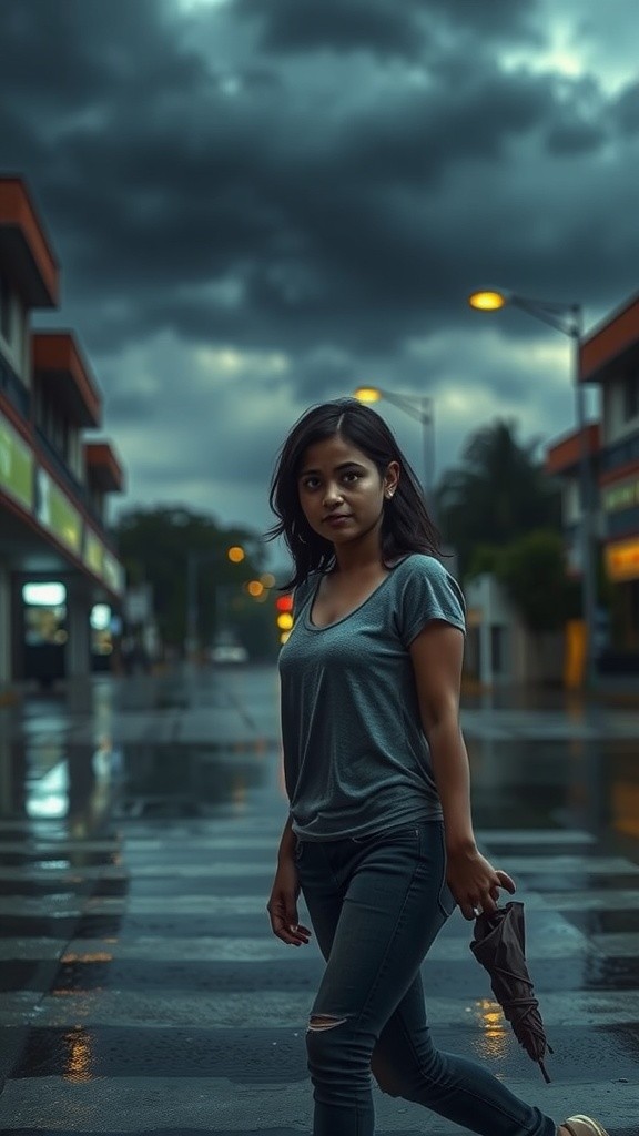 Hujan di Sore yang Mendung