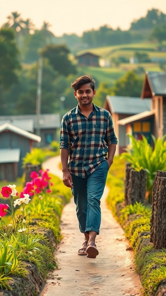 A Village Love Story: Grace and Her Suitor