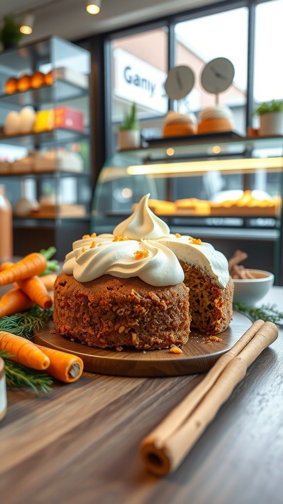 Dessert Delight: Carrot Cake, Cheesecake & Tiramisu!