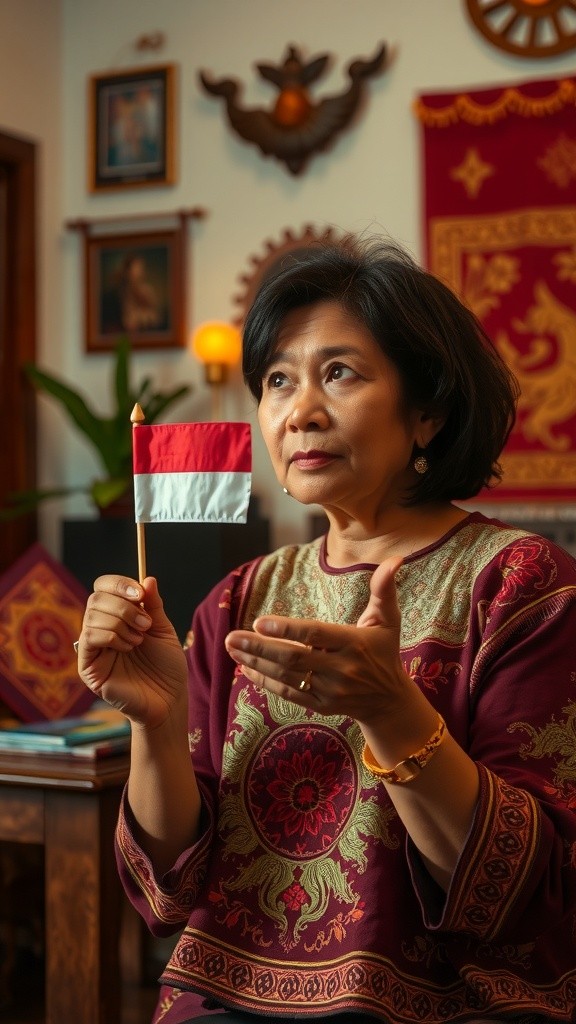 Kisah Bendera Merah Putih: Dijahit oleh Fatmawati Soekarno