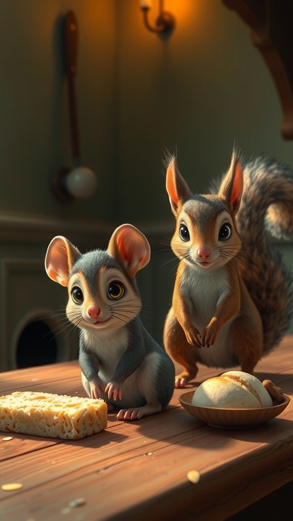 गट्टू और मट्टू की रोटी की खोज