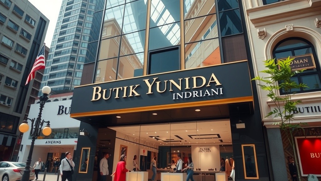 Butik Megah Yunida Indriani: Dari Luar Hingga Ke Dalam