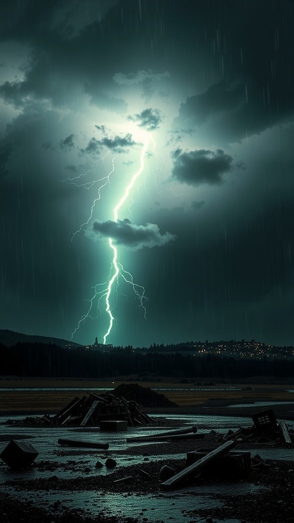 Hulk vs Thanos: Clash of Titans in the Storm