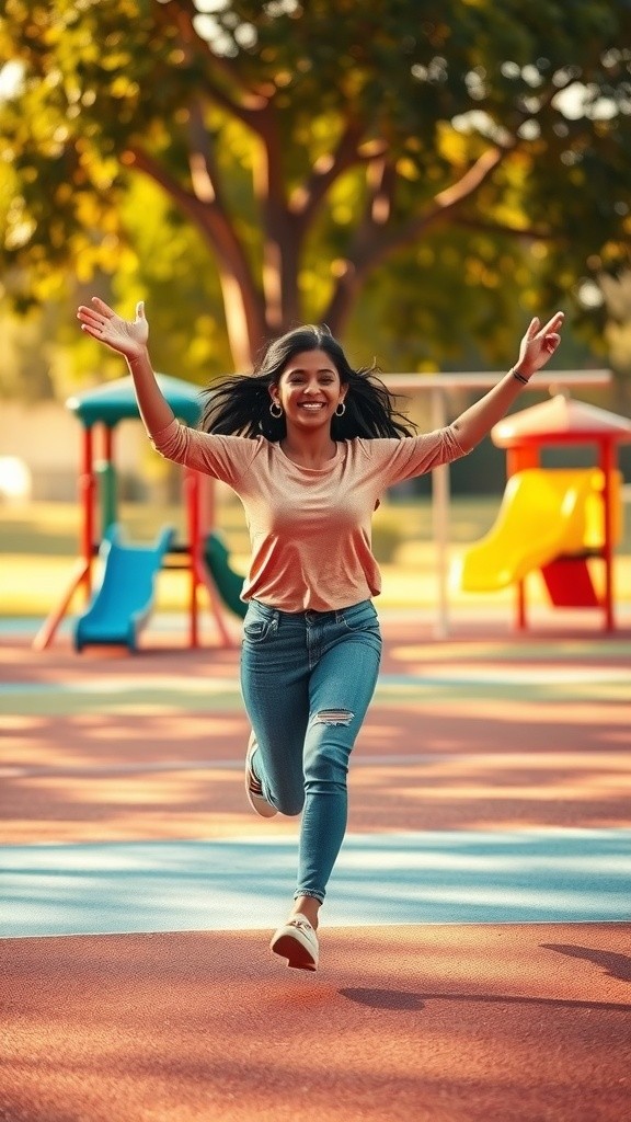 Eternal Laughter at the Playground
