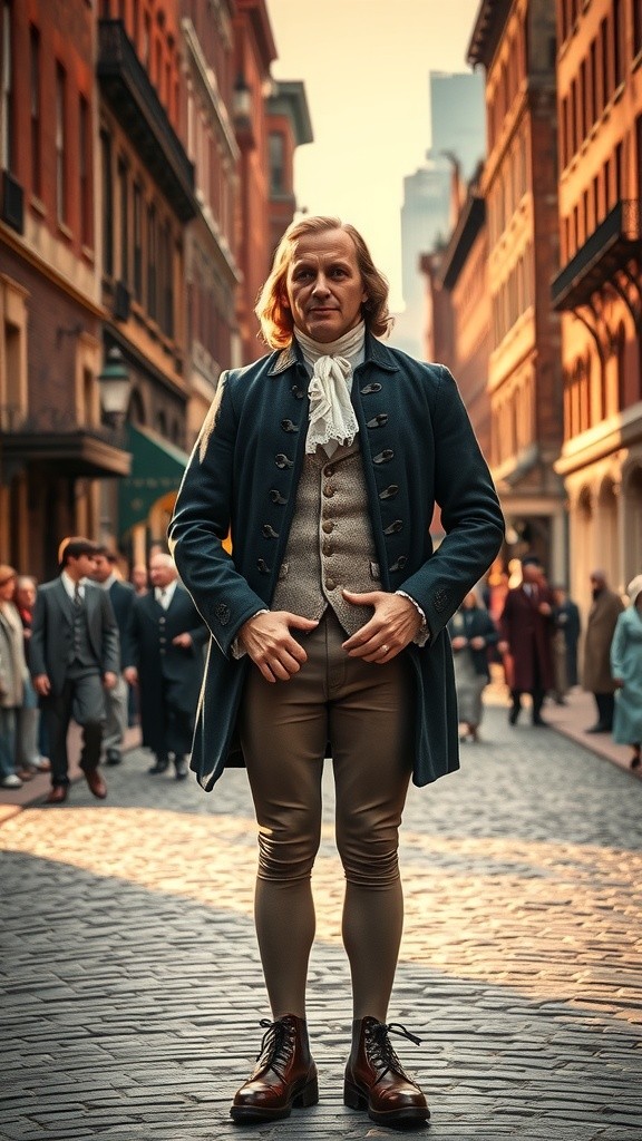 Benjamin Franklin's Astonishing Journey to the 21st Century!