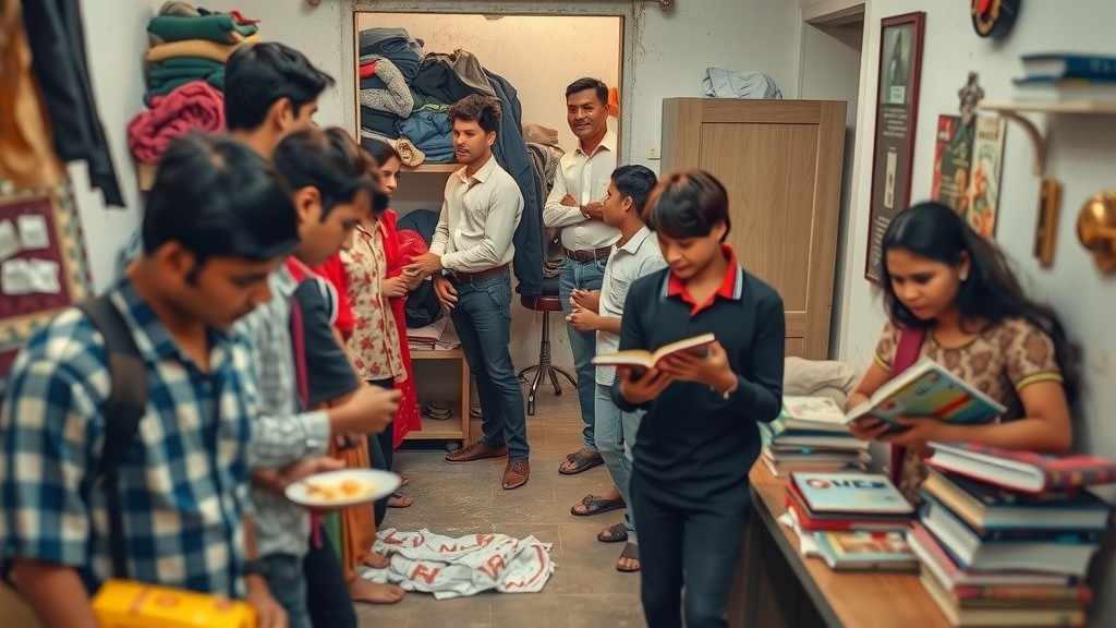 Wake-Up Water Fight: Hostel Antics!
