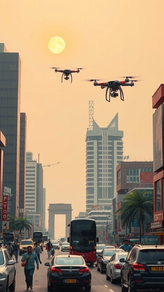 Delhi Pollution Crisis in 2050