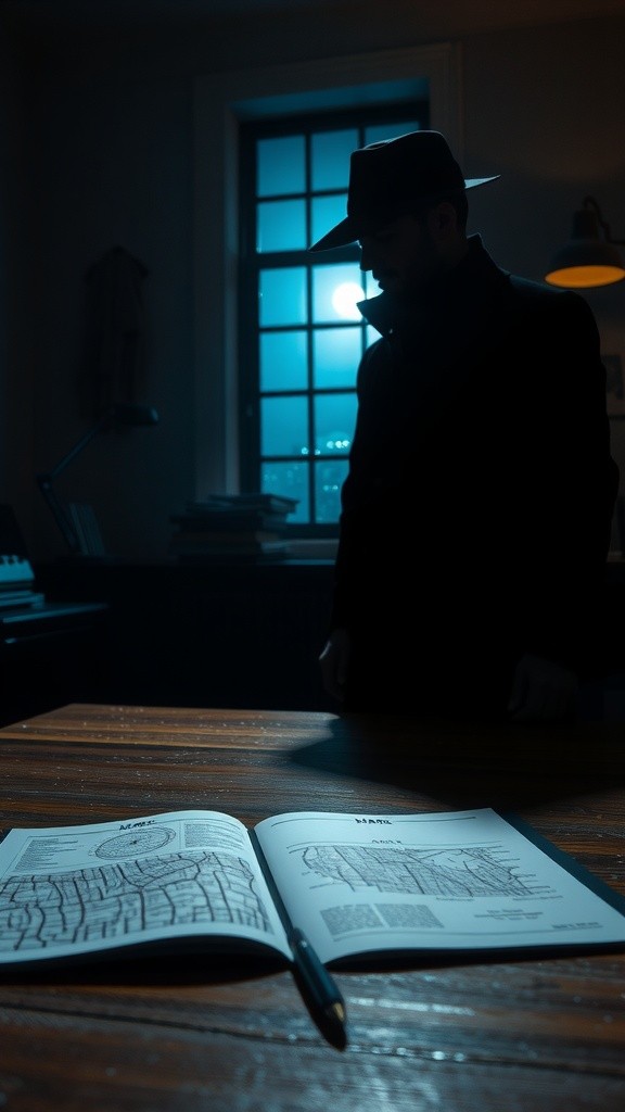 The Figure in the Fog: An Unseen Presence