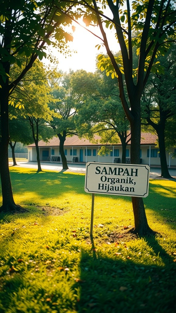 Sampah Organik, Hijaukan Sekolahku