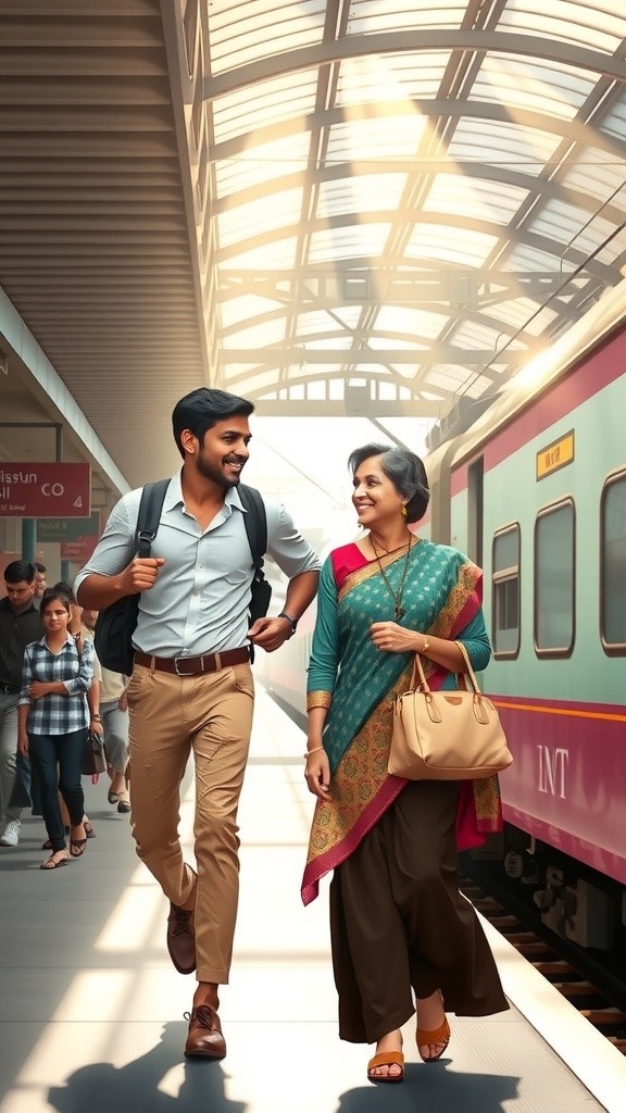 मोनू और पत्नी को ट्रेन से उतारा गया