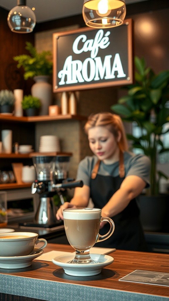 ¡Descubre el Latte de Temporada en Café Aroma!