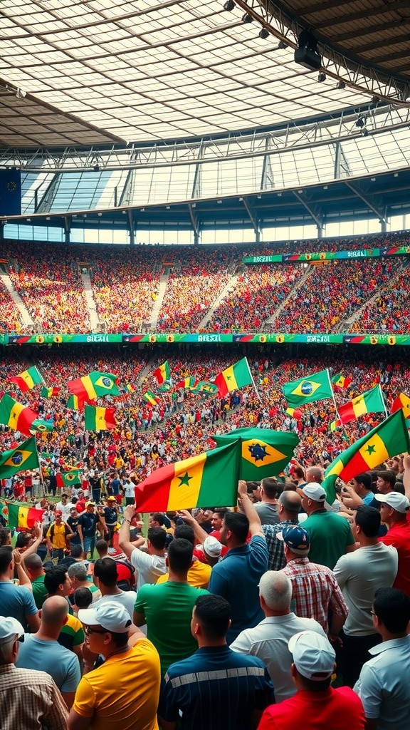 Sénégal Prêt pour la Victoire contre le Brésil!