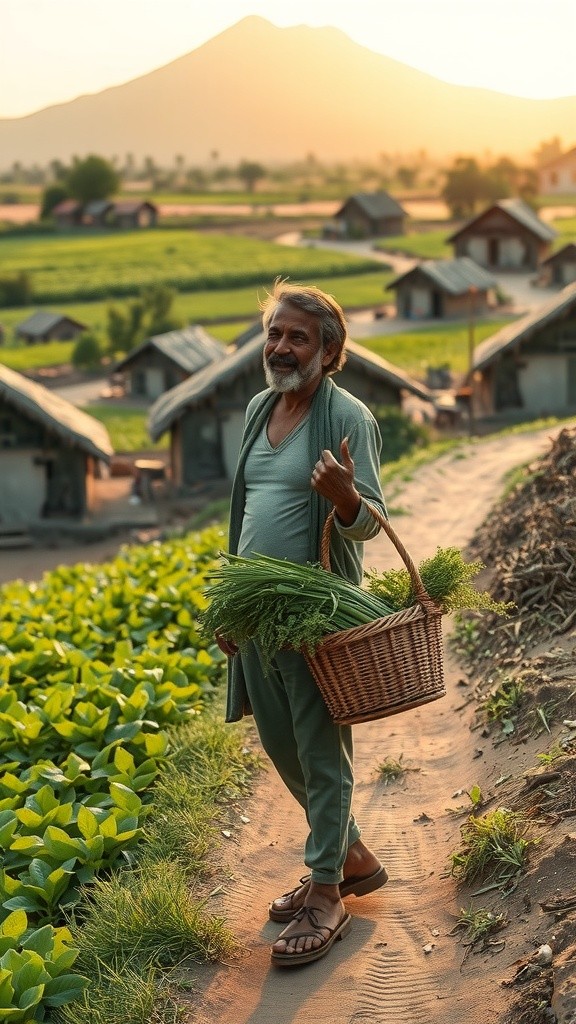 किसान रामू की मेहनत और किस्मत